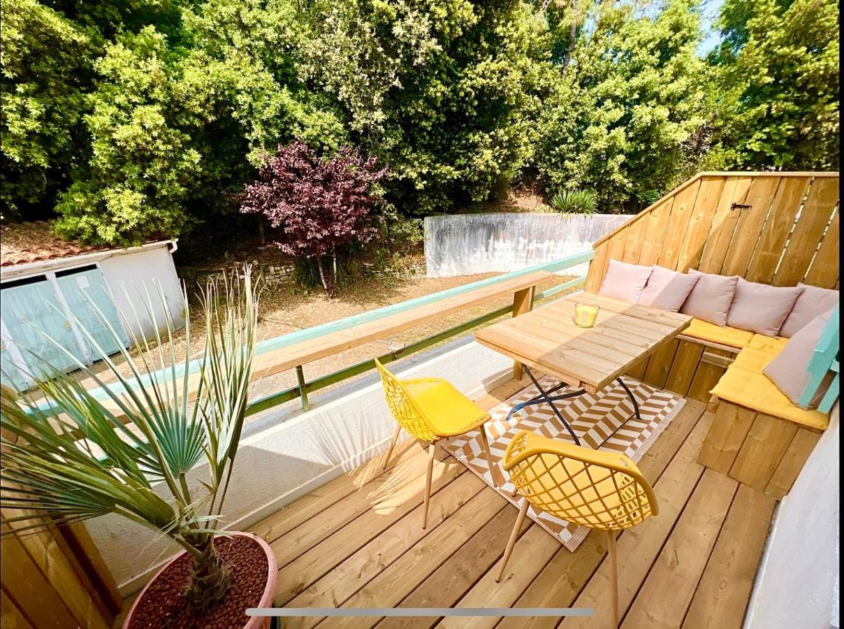 Front De Mer Rivedoux-Plage - Terrasse Exterieur - Parking Exteriér fotografie